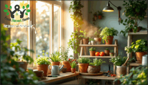 caring for indoor vegetables during winter