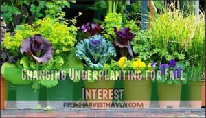 changing underplanting for fall interest