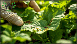 check for pest damage and disease signs