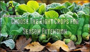 choose the right crops for season extension