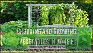 choosing and growing vegetables in zone 6