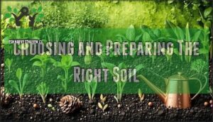 choosing and preparing the right soil