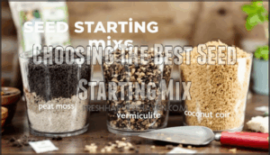 choosing the best seed starting mix