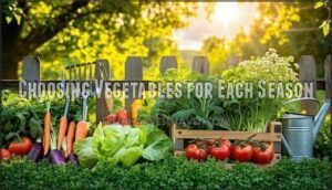 choosing vegetables for each season