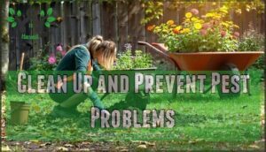 clean up and prevent pest problems