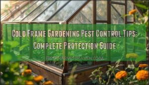 cold frame gardening pest control tips