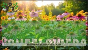 coneflowers
