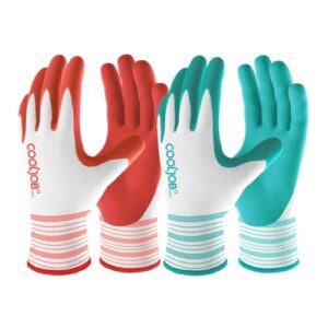 COOLJOB 6 Pairs Gardening Gloves B07MLWK6MS