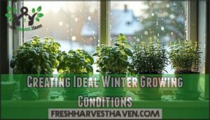 creating ideal winter growing conditions