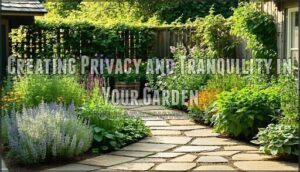 creating privacy and tranquility in your garden