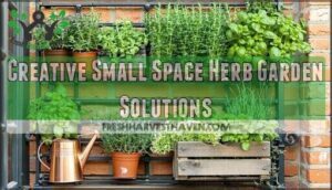 creative small space herb garden solutions creative small space herb garden solutions
