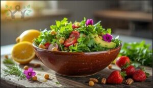 creative spring salad variations