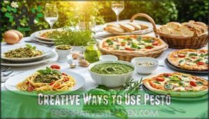 creative ways to use pesto