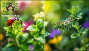 differentiating between pests and beneficial insects