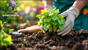 divide and transplant perennials
