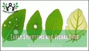 early symptoms and visual cues