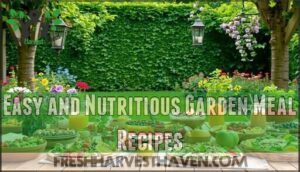 easy and nutritious garden meal recipes