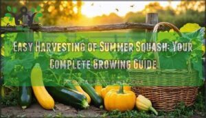 easy harvesting of summer squash easy harvesting of summer squash