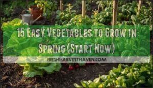 easy vegetables to grow spring