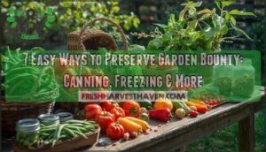 easy ways to preserve garden bounty easy ways to preserve garden bounty