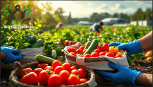 efficient harvesting for labor and quality