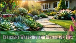 efficient watering and irrigation tips