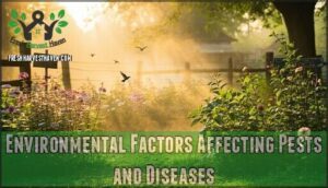 environmental factors affecting pests and diseases