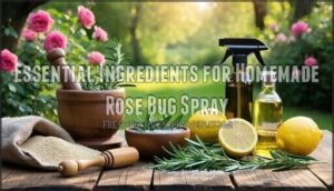 essential ingredients for homemade rose bug spray