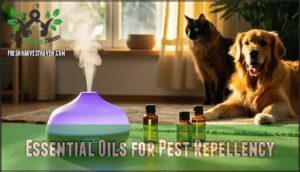 essential oils for pest repellency