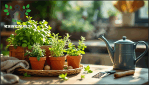 essential supplies for indoor herb gardens