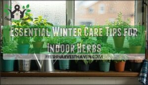 essential winter care tips for indoor herbs