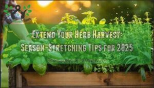 extending herb harvest season tips
