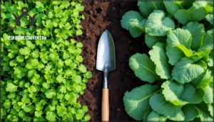 fast-maturing vs. late-maturing varieties