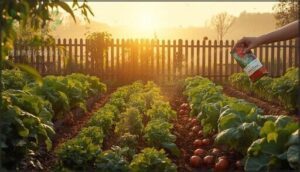 fertilizing for vegetable growth