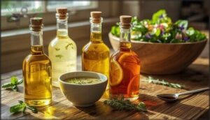 flavorful spring salad dressings