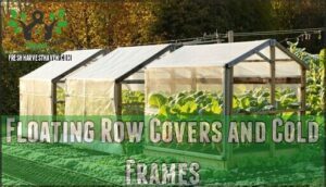 floating row covers and cold frames