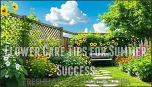 flower care tips for summer success