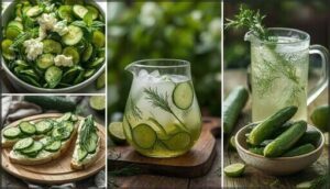fresh and crunchy cucumber recipes