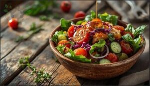 fresh and flavorful vegetable salads