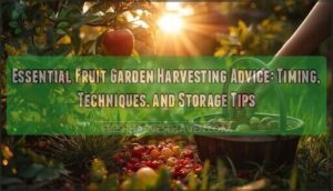 fruit garden harvesting advice