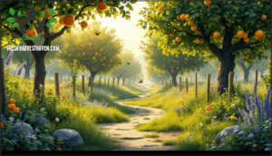 fruit trees and their ideal companions