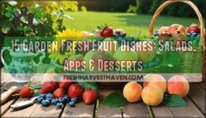 garden fresh fruit dishes