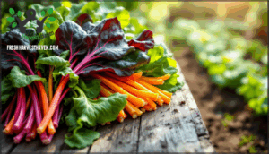 garden-fresh rainbow chard garden-fresh rainbow chard