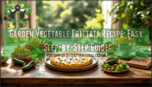 garden vegetable frittata recipe