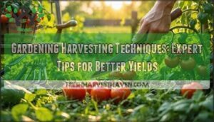 gardening harvesting techniques