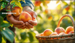 gentle picking methods to prevent bruising