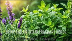 grow and maintain fragrant herbs