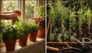 growing culinary herbs at home