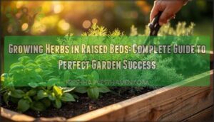 growing herbs in raised beds