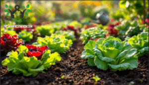 growing lettuce for quick harvests